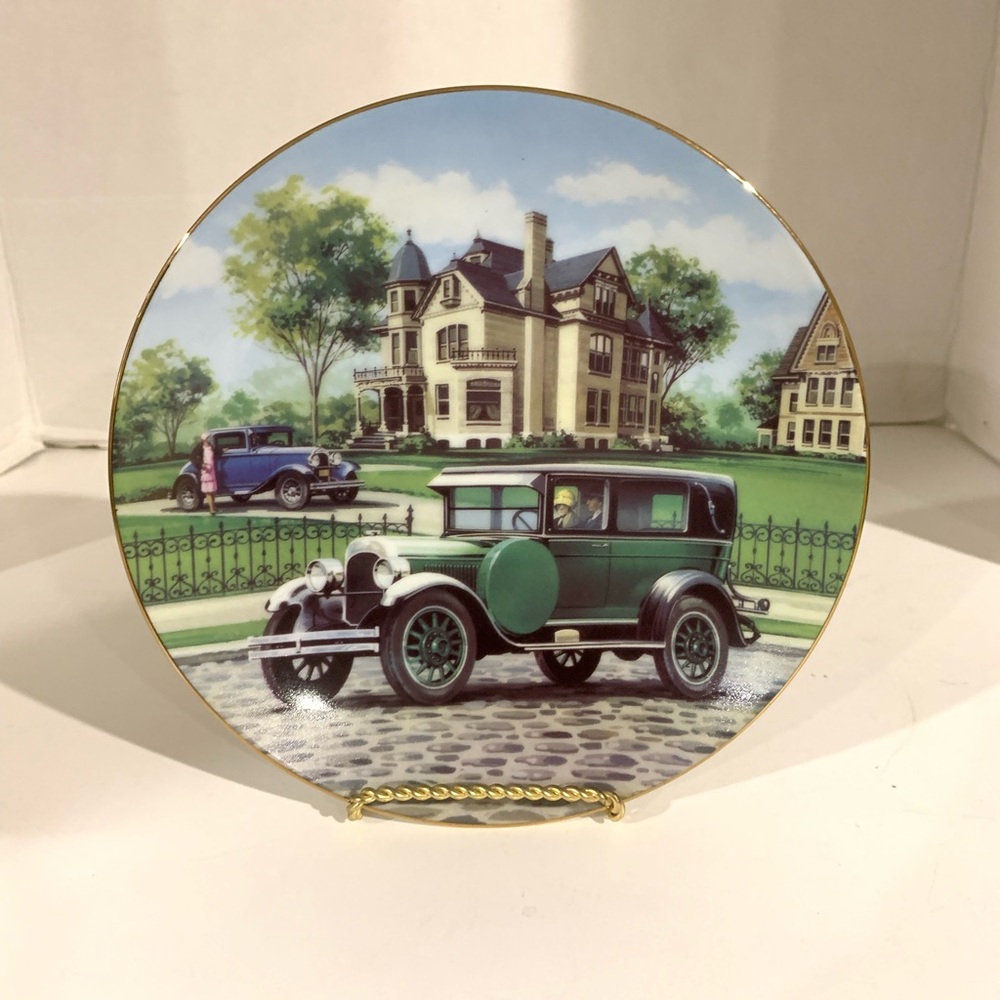 1990 Brookfield Guild Chrysler Plate - The Plymouth Story The Road To Success